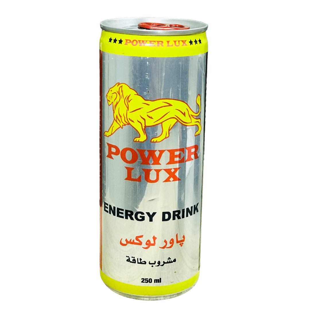 مشروب الطاقة بور لوكس سادة 24 قطعة 250مل