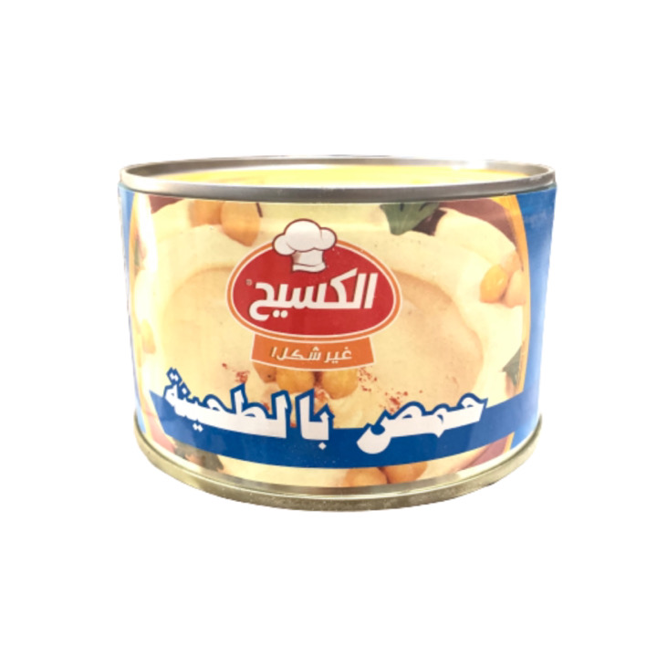 حمص بالطحينية الكسيح - 400 غرام - 24 قطعة