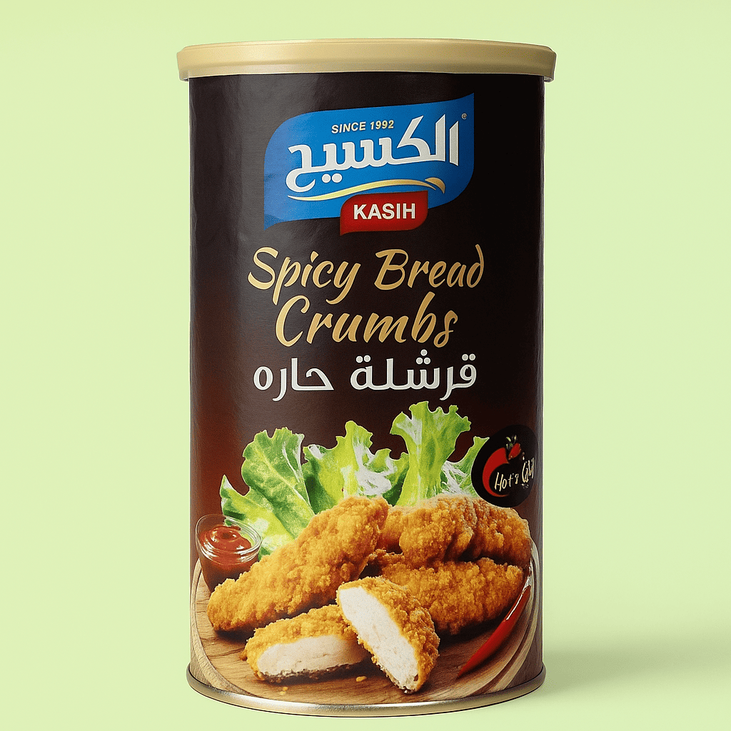 علبة قرشلة "مقرمش" حار الكسيح - 425 غرام - 12 قطعة