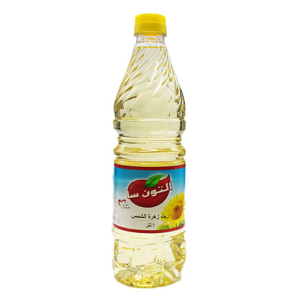 التونسا زيت زهرة الشمس 1لتر - 20*1