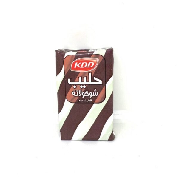 كي دي دي حليب شكولاتة قليل الدسم 1 لتر - 12*1