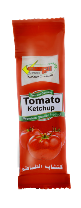 كاتشب البركة ظرف 9 غرام - 1000 قطعة